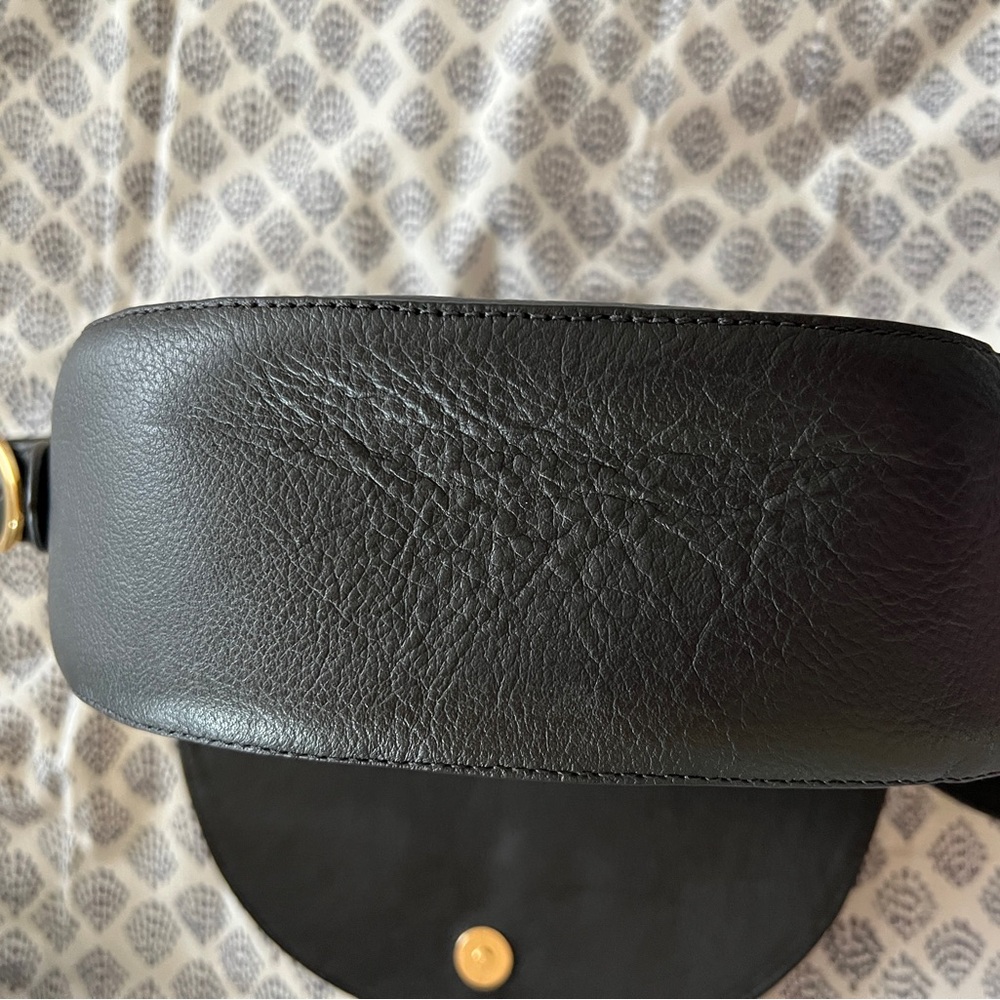 Able Black Bryce Leather Shoulder Bag - Picture 8 of 8